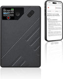 AI Voice Recorder, App Control, Transcribe & Summarize by ChatGPT, Support 112 Languages, 60H Recording, 64GB Memory