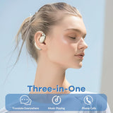 Language Translator Earbuds -Offer Two Way Real-time Translation in 138 Languages, with Bluetooth and an APP Provide Online Instant Voice