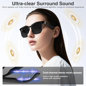 AI Smart translation glasses support automatic recognition and translation of more than 110 languages